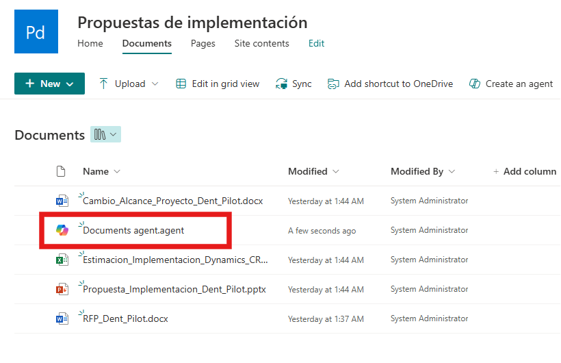 Crear Agentes de SharePoint en menos de 2 minutos que nos ayuden en tareas del día a día. Axazure